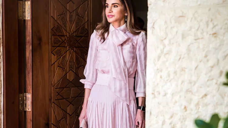 King Abdullah and Queen Rania receive Princess Victoria of Sweden and Prince Daniel in Amman