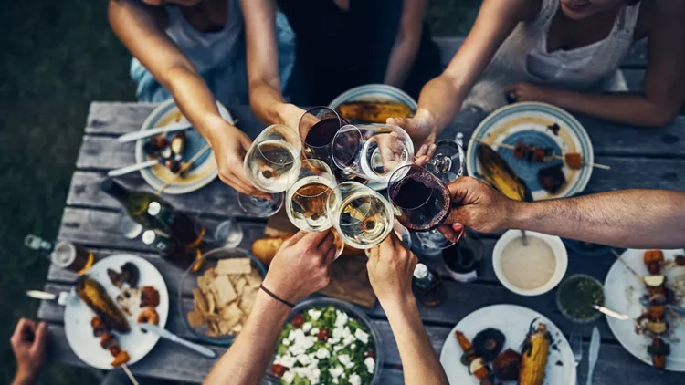 Food and wine brings people together