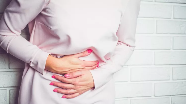 Abdominal pain, stomach ache.