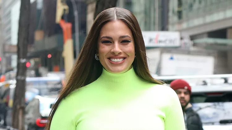 Ashley Graham Visits Today Show In New York