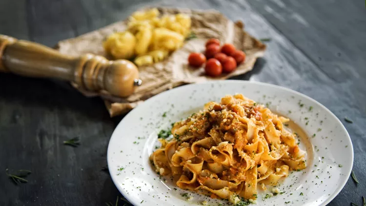 Homemade pasta