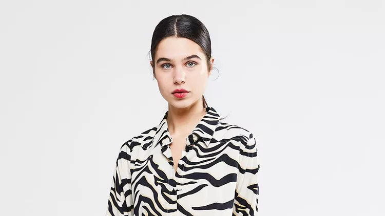 ZEBRA PRINT SHIRT