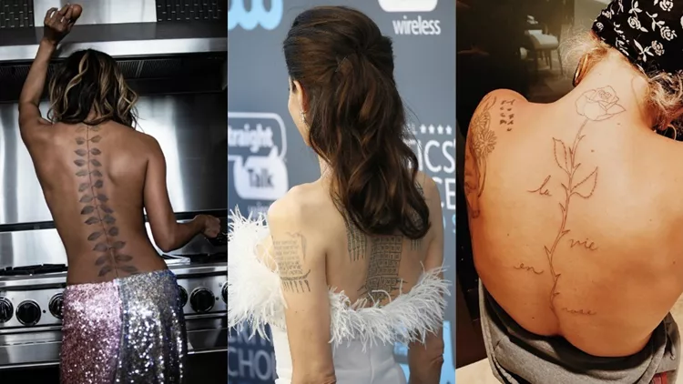 Θέλεις να κάνεις τατουάζ στην πλάτη; Πάρε ιδέες από τις celebrities