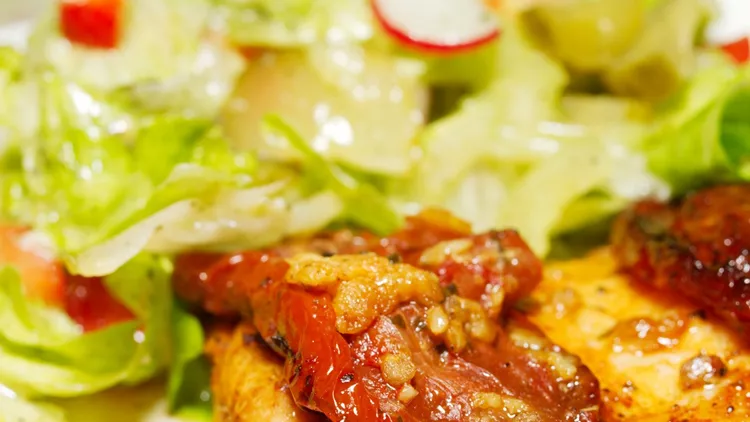 Chicken &amp; salad