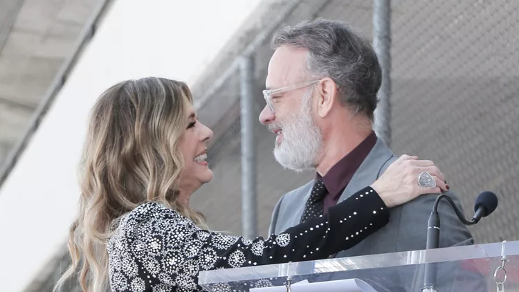Rita Wilson is honored with a Star on the Hollywood Walk Of Fame