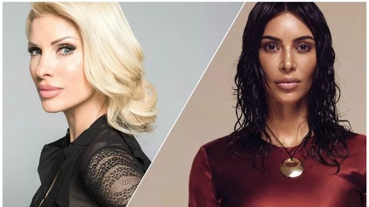 Ελένη Μενεγάκη Kim Kardashian