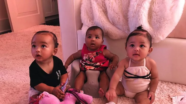 True, Stormi & Chicago Kardashian - Jenner