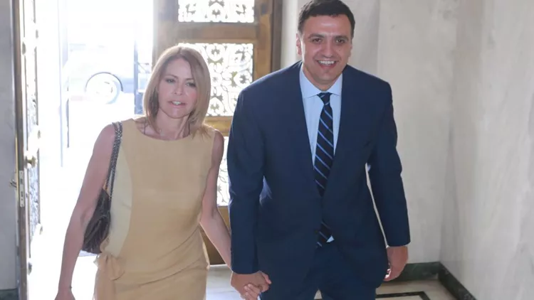 Τζένη Μπαλατσινού και Βασίλης Κικίλιας