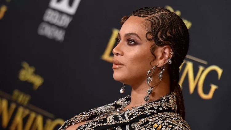 Beyoncé attends the world premiere of Disney's "The Lion King" at Dolby Theatre on July 9th, 2019 in Los Angeles, CA, USA.