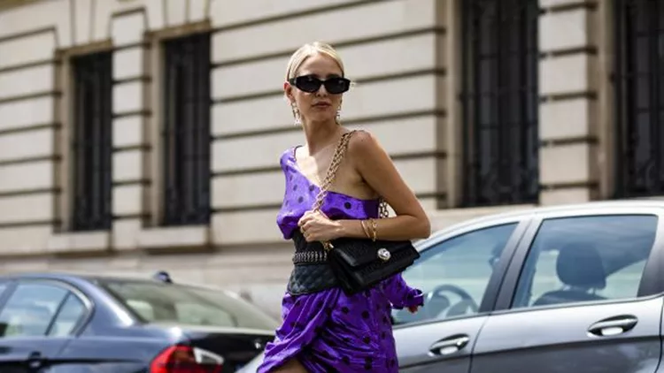 Street fashion in Paris, Haute Couture, june 2019