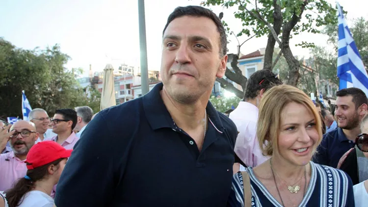 Βασίλης Κικίλιας και Τζένη Μπαλατσινού