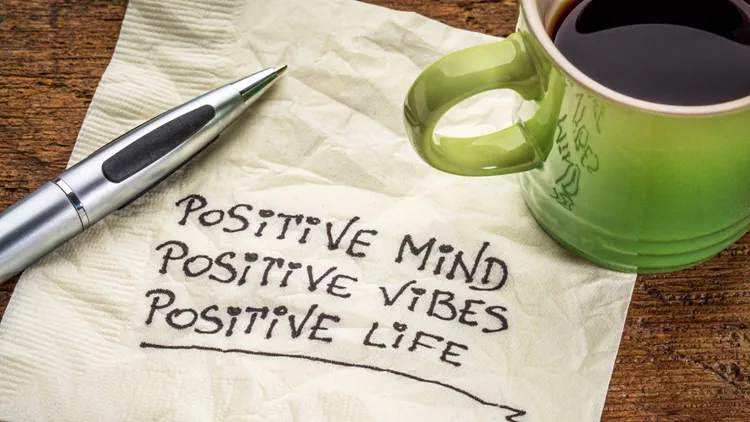 positive mind, vibes and life