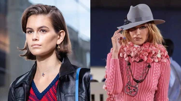 Κaia Gerber, Bella Hadid