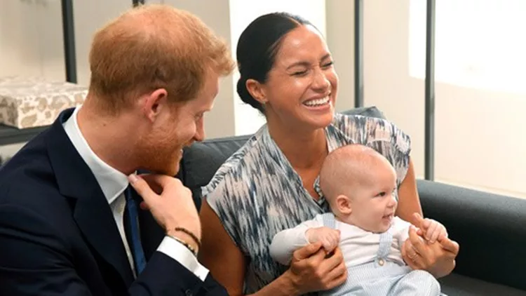 The Duke And Duchess Of Sussex And Baby Archie Meet Archbishop Desmond Tutu