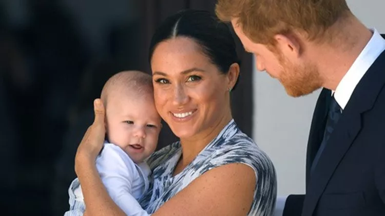 The Duke And Duchess Of Sussex And Baby Archie Meet Archbishop Desmond Tutu