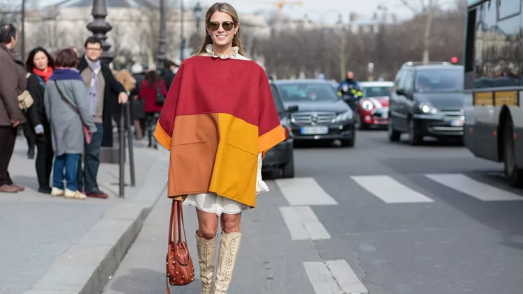 μόδα, Brazilian fashion blogger Helena Bordon in Paris