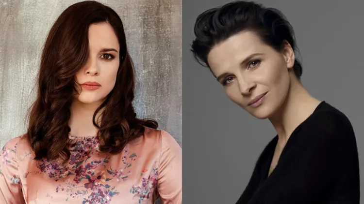 Juliette Binoche και Ευγενία Δημητροπούλου