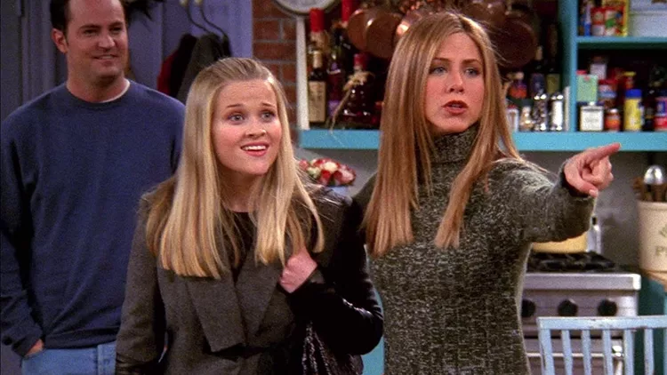 Jennifer Aniston and Reese Witherspoon in Friends (1994)