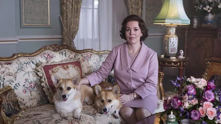 Olivia Colman in The Crown