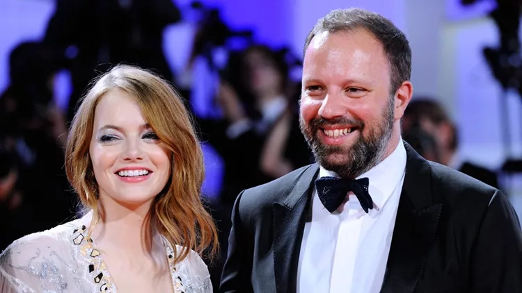 Emma Stone and Γιώργος Λάνθιμος