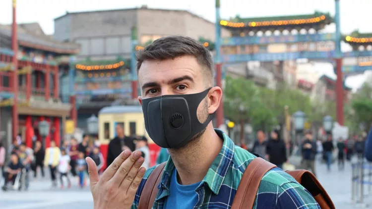 Tourist in China during Coronavirus epidemic
