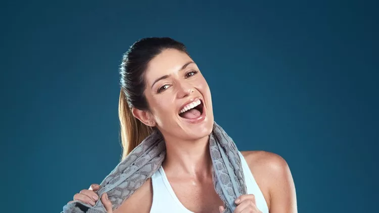 Towels are great for wiping up the sweat from exercising