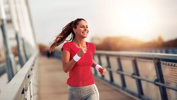 Fitness women exercising outdoors