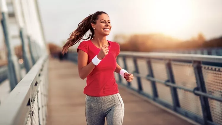 Fitness women exercising outdoors