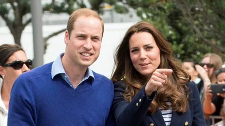 The Duke and Duchess of Cambridge race Americas Cup yachts