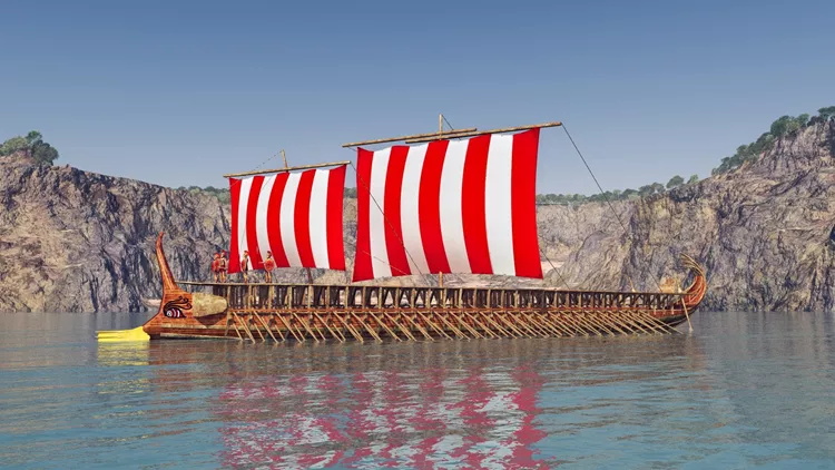 Ancient Greek Warship