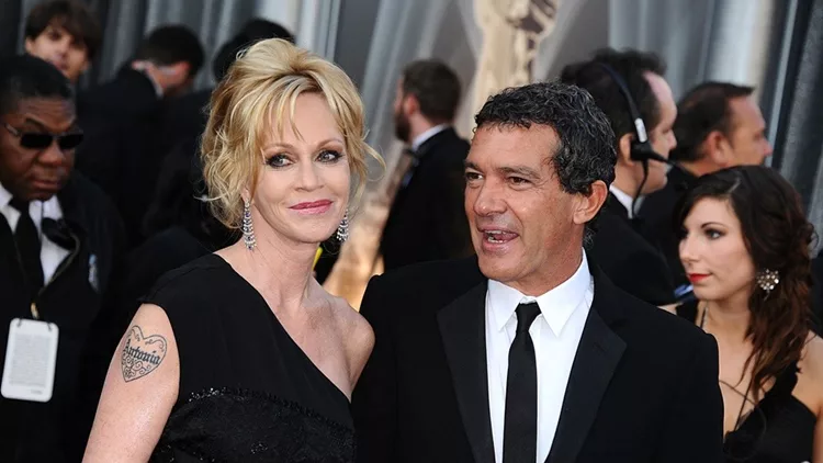 Melanie Griffith and Antonio Banderas