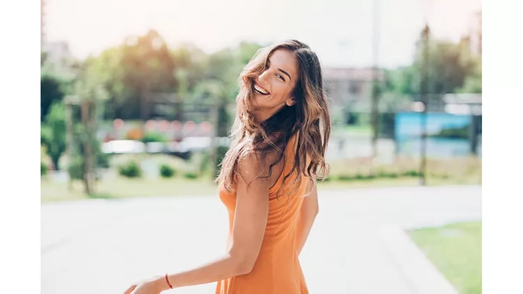 happy girl