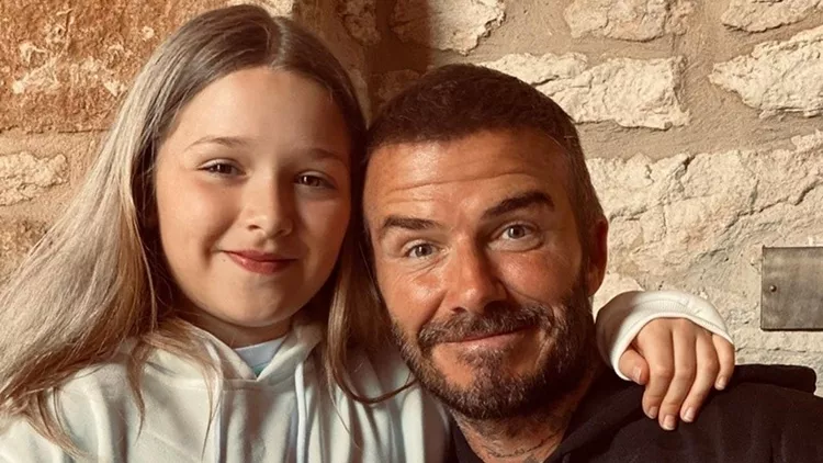 Harper Beckham David Beckham