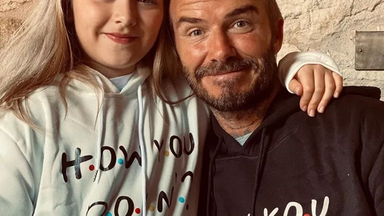 Harper Beckham David Beckham