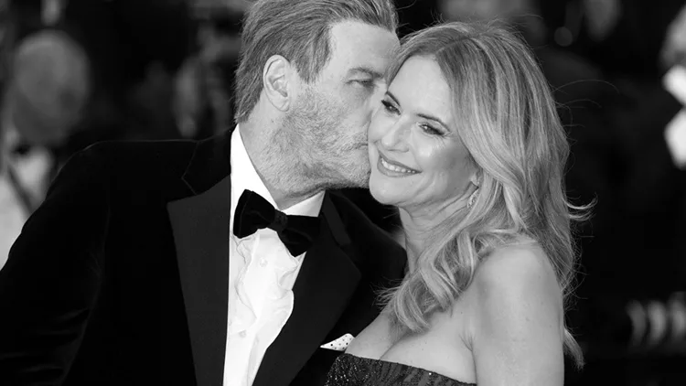 John Travolta and Kelly Preston