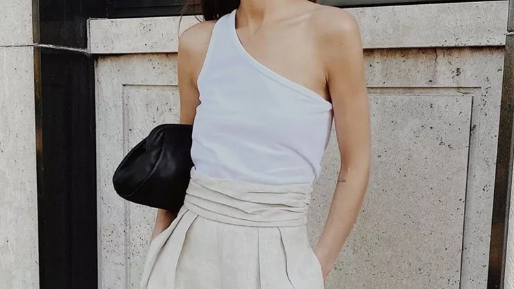 one shoulder