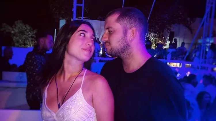 Κατερίνα Κακοσαίου, με τον σύντροφό της
