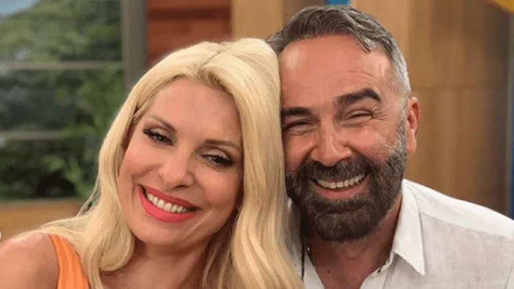 Ελένη Μενεγάκη και Γρηγόρης Γκουντάρας