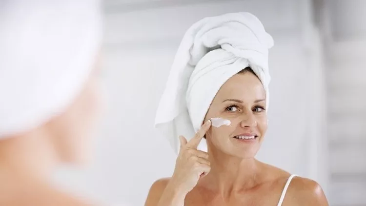 I apply it once and I look good all day
