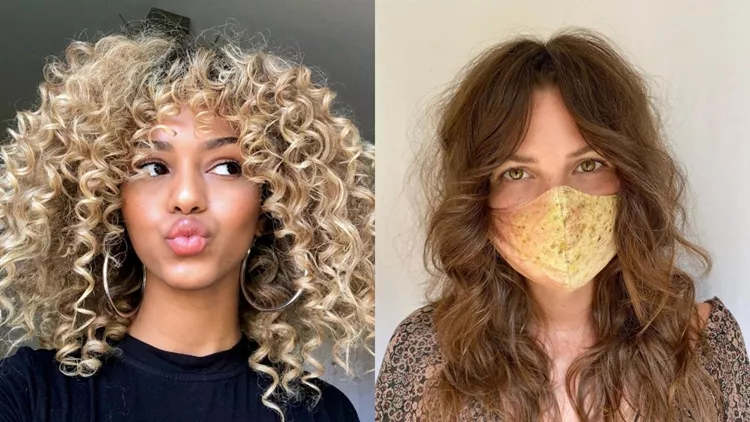 κουρέματα για σγουρά μαλλιά 2020