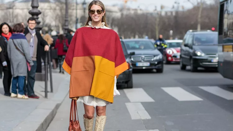 Brazilian fashion blogger Helena Bordon in Paris