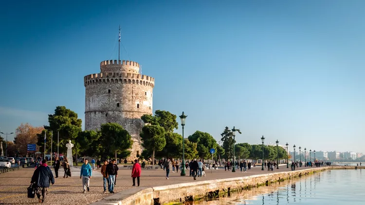 The white tower, Thessaloniki city, Greece