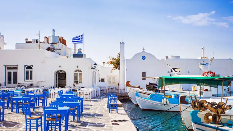 Village of Naousa, Paros island, Greece