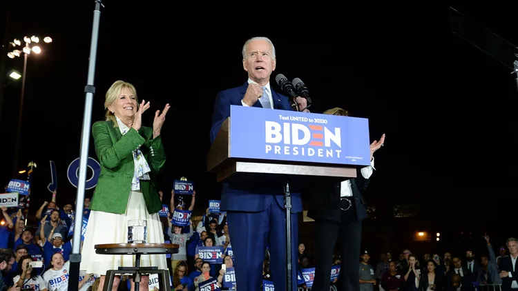 Joe Biden Super Tuesday Presidential Campaign Rally In Los Angeles
