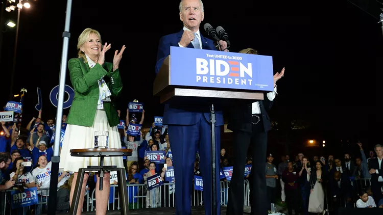 Joe Biden Super Tuesday Presidential Campaign Rally In Los Angeles