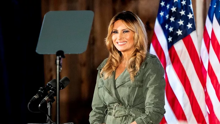 Melania Trump &amp; Kellyanne Conway Campaigning For Donald Trump In Atglen, Pennsylvania