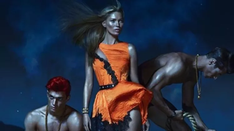 Ποιος Έλληνας μοντέλο ποζάρει δίπλα στην Kate Moss για την καμπάνια του οίκου Versace