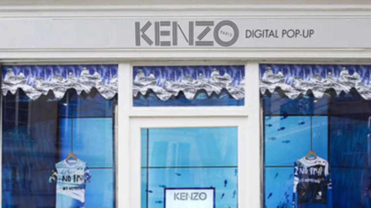Ψηφιακό pop-up store του Kenzo στο Παρίσι