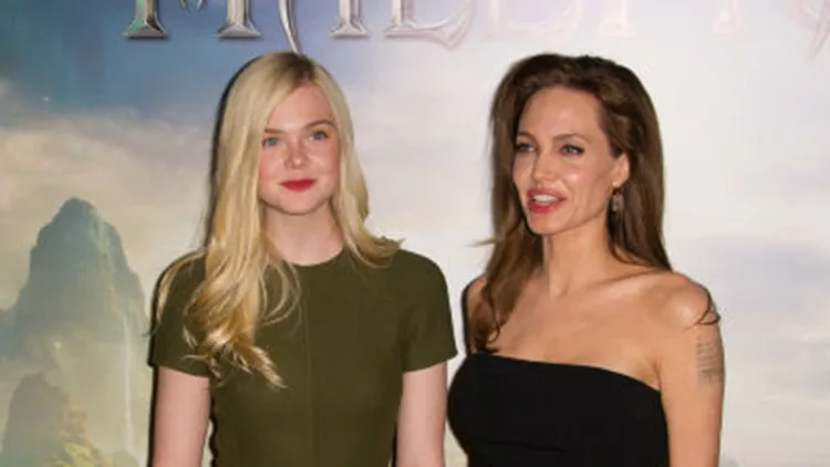 Οι Angelina Jolie και Elle Fanning σε photocall για την ταινία Maleficent
