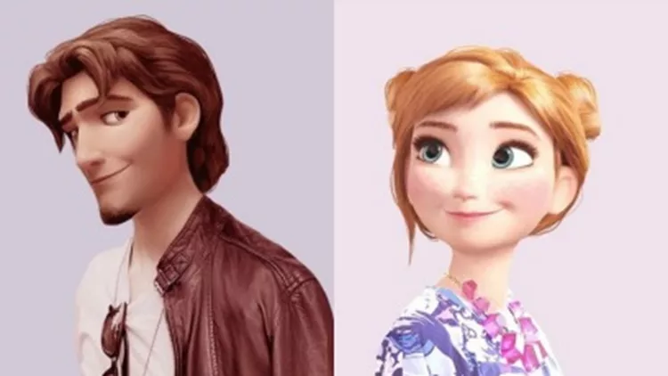 Οι χαρακτήρες του Disney σε stylish μεταμορφώσεις